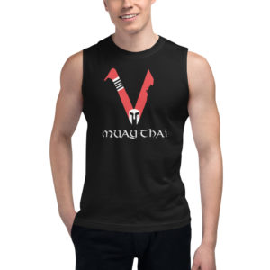Victory MMA Muay Thai Muscle Tee-Red
